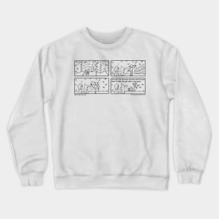 Empty climbing gym Crewneck Sweatshirt